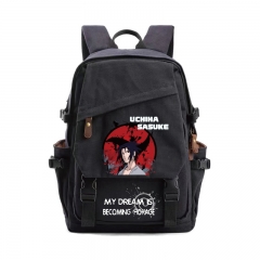 3 Styles Naruto Cartoon Canvas School Bag for Student Anime Backpack