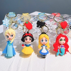 17 Styles Snow White Anime Figure Keychain