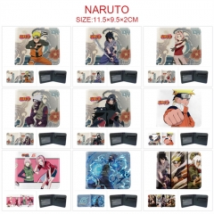 13 Styles Naruto Anime Short Wallet Purse