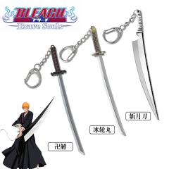 3 Styles Bleach Kurosaki Ichigo Cosplay Cartoon Anime Keychain