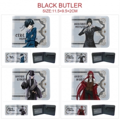 8 Styles Kuroshitsuji / Black Butler Anime Short Wallet Purse