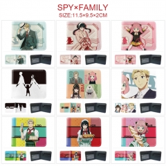 10 Styles SPY X FAMILY Anime Short Wallet Purse