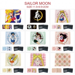9 Styles Pretty Soldier Sailor Moon Anime Short Wallet Purse