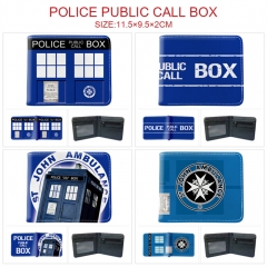 4 Styles Doctor Who Anime Short Wallet Purse