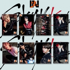 9 Styles K-POP Stray Kids IN SKZ Poster Sticker 21*30cm