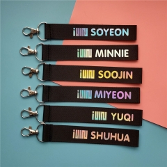 9 Styles K-POP (G)I-DLE Korean Group Keychain Pendant
