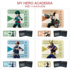6 Styles My Hero Academia Anime Short Wallet Purse