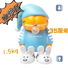 35CM Garfield Cartoon PVC Anime Figure Doll