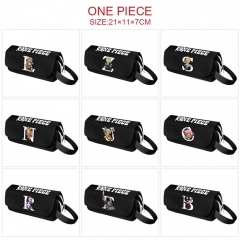 12 Styles One Piece Catoon Anime Pencil Bag