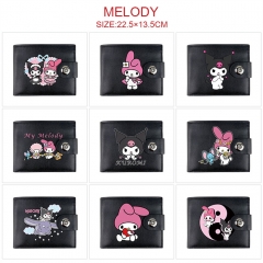 9 Styles My Melody Concealed Clasp Anime Wallet Purse
