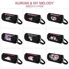 11 Styles Kuromi Melody Cinnamoroll Catoon Anime Pencil Bag