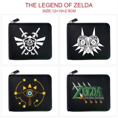 7 Styles The Legend Of Zelda Zipper Anime Short Wallet Purse