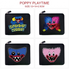 7 Styles Poppy Playtime Zipper Anime Short Wallet Purse