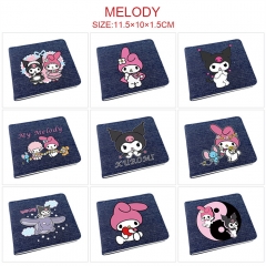9 Styles My Melody Cartoon Anime Wallet Purse