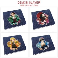 7 Styles Demon Slayer: Kimetsu no Yaiba Zipper Anime Wallet Purse