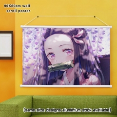 90*60CM Demon Slayer: Kimetsu no Yaiba Cosplay Wall Scroll Anime Wallscroll