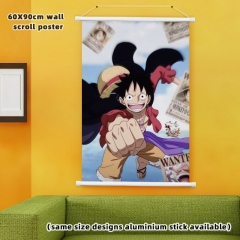 60*90CM One Piece Cosplay Wall Scroll Anime Wallscroll