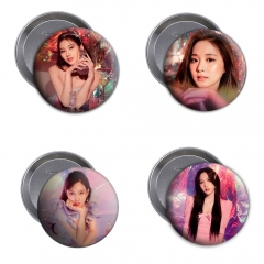 9 Styles 58mm K-POP TWICE 10th Mini Album Taste of Love Alloy Brooch Pins
