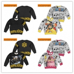12 Styles One Piece Anime Round Hoodie For Kids