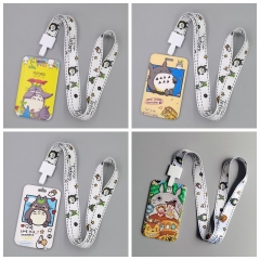 4 Styles My Neighbor Totoro Anime Phone Strap Lanyard Card Holder Bag