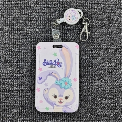 Disney StellaLou Anime Card Holder Bag With Keychain