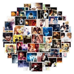 52PCS/SET Death Note Cartoon Pattern Decorative Collectible Waterproof Anime Luggage Stickers