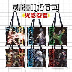 6 Styles 32*30CM Naruto Anime Single Shoulder Canvas Bag