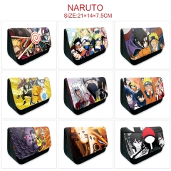 9 Styles Naruto Catoon Anime Pencil Bag