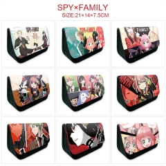15 Styles Spy×Family Catoon Anime Pencil Bag
