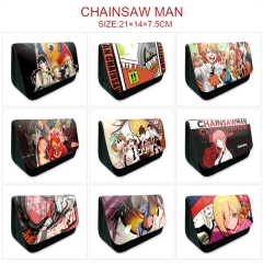 16 Styles Chainsaw Man Catoon Anime Pencil Bag