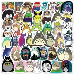 50PCS/SET My Neighbor Totoro Cartoon Pattern Decorative Collectible Waterproof Anime Luggage Stickers