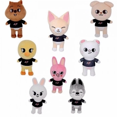 8 Styles 20CM K-POP Stray Kids Cartoon Character Doll Anime Plush Toy For Gift