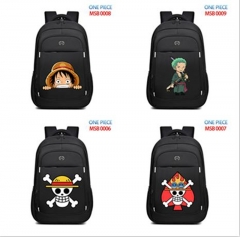 11 Styles One Piece Canvas Shoulder Anime Backpack Bag