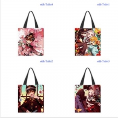 9 Styles 33X38CM Toilet-Bound Hanako-kun Cartoon Pattern Canvas Anime Bag