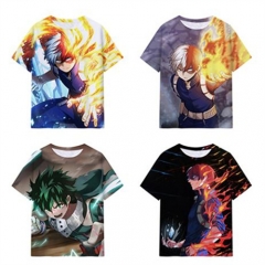 8 Styles Boku No Hero Academia / My Hero Academia Cartoon Pattern Anime T shirts