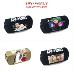 6 Styles Spy×Family Anime Pencil Box Pencil Bag