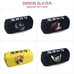 6 Styles Demon Slayer: Kimetsu no Yaiba Anime Pencil Box Pencil Bag