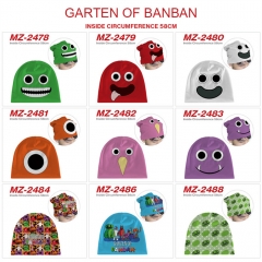 11 Styles Garten of Banban Knitted Hat Cartoon Color Printing Cosplay Anime Hat Cap