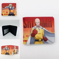 One Punch Man Coin Purse Short Anime Wallet