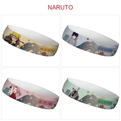 5 Styles Naruto Cartoon Color Printing Sweatband Anime Headband