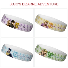 4 Styles JoJo's Bizarre Adventure Cartoon Color Printing Sweatband Anime Headband
