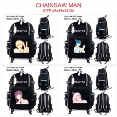 5 Styles Chainsaw Man Cartoon Character Anime Backpack Bag