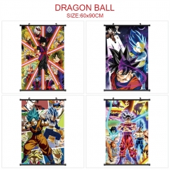 5 Styles 60*90CM Dragon Ball Z Wall Scroll Cartoon Pattern Decoration Anime Wallscroll