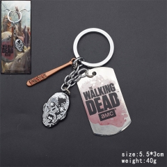 The Walking Dead Cartoon Anime Keychain