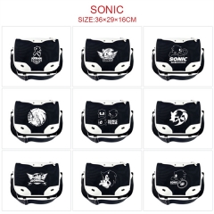 9 Styles Sonic the Hedgehog Cosplay Cartoon Anime Package Bag