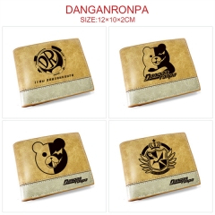 6 Styles Danganronpa: Trigger Happy Havoc Cosplay Decoration Cartoon Character Anime PU Wallet Purse