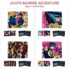 4 Styles JoJo's Bizarre Adventure Cartoon Anime Wallet Purse