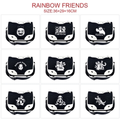 9 Styles Rainbow Friends Cosplay Cartoon Anime Package Bag