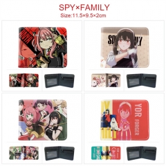 6 Styles Spy×Family Cartoon Anime Wallet Purse