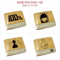 7 Styles Mob Psycho 100 Cosplay Decoration Cartoon Character Anime PU Wallet Purse
